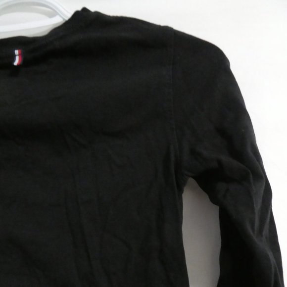 TOMMY HILFIGER, size 10 youth, black long sleeve graphic tee, GUC - Picture 12 of 15